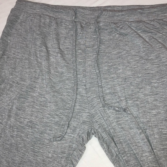 Modal pyjama bottom pants / Casual charcoal Gray Lounge Pants - Picture 4 of 16